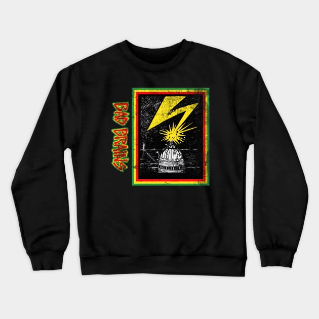 Bad Brains Vintage Crewneck Sweatshirt by tawmek